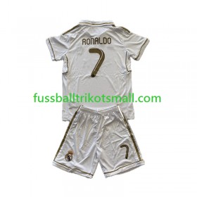Fußballtrikots Real Madrid Cristiano Ronaldo 7 Retro Kinder 2011-2012 Kurzarm Heimtrikotsatz kaufen